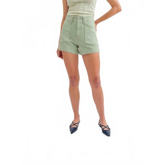 NEW DAZE valley girl short in pistachio